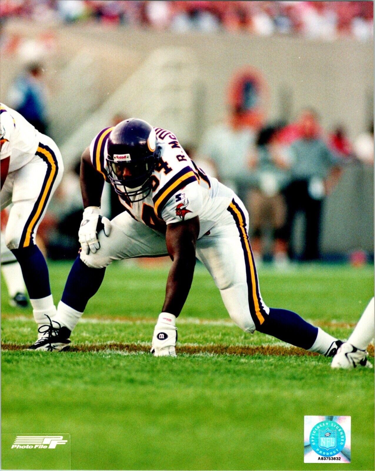 Randel McDaniel Minnesota Vikings 8x10 Color Sports Photo with NFL Hologram