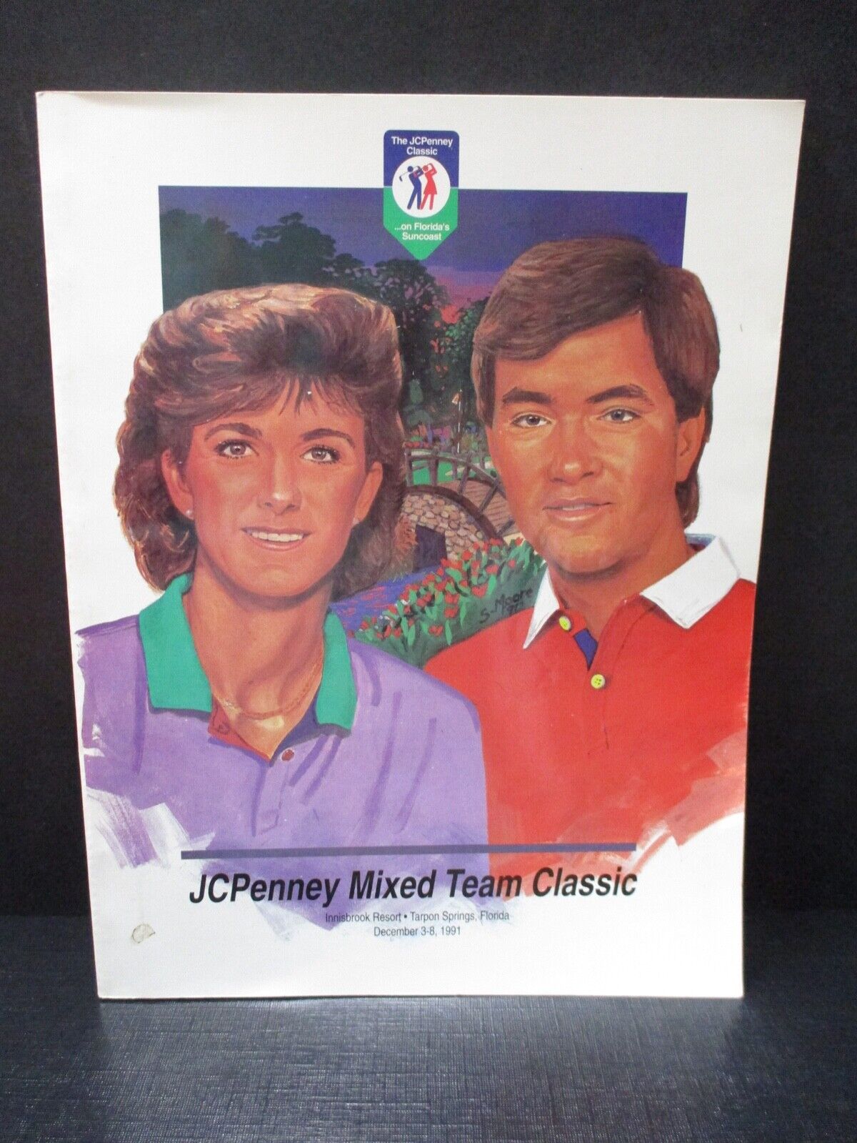 1991 JC Penney Mixed Team Classic Program With Tons of Autographs ! Excellent