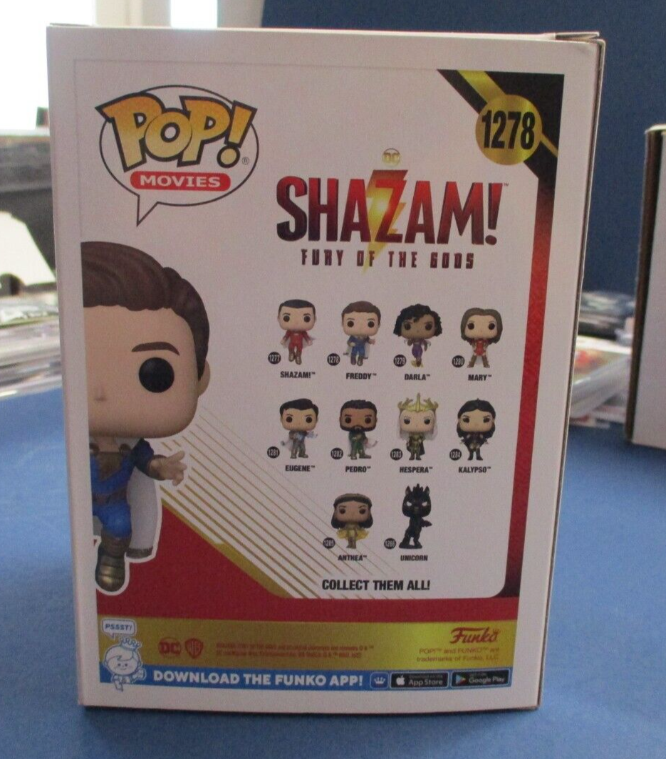 SHAZAM FREDDY FUNKO POP SIGNED BY JACK DYLAN store GRAZER WITH JSA COA