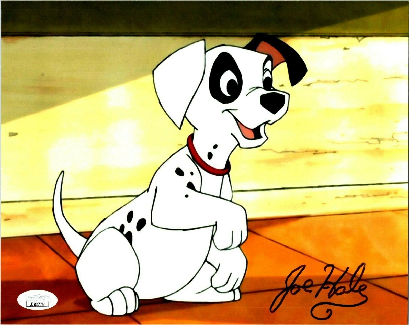 Joe Hale 101 Dalmations Artist Animators Autographed 8x10 Photo JSA COA #JJ83776