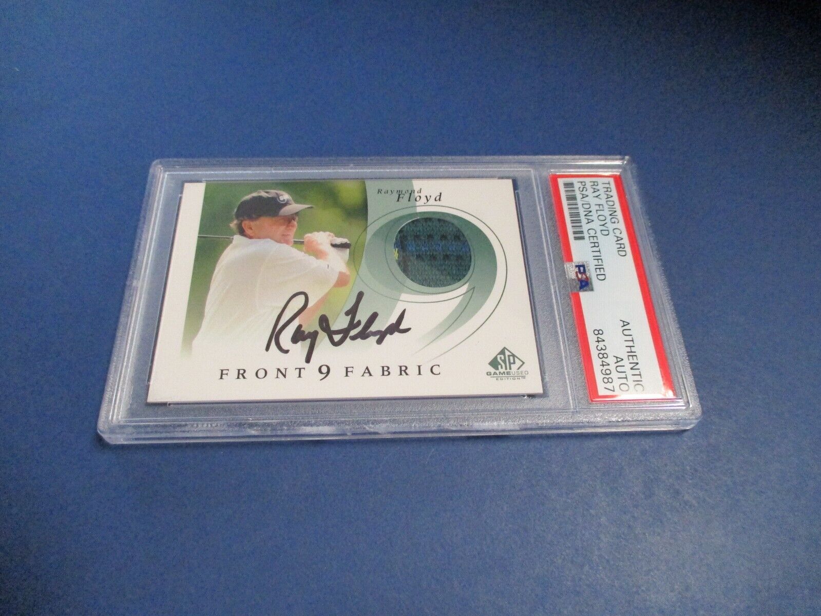 PGA's Ray Floyd Autographed Signed 2002 Upper Deck SP Card#F9S-RF PSA Slab