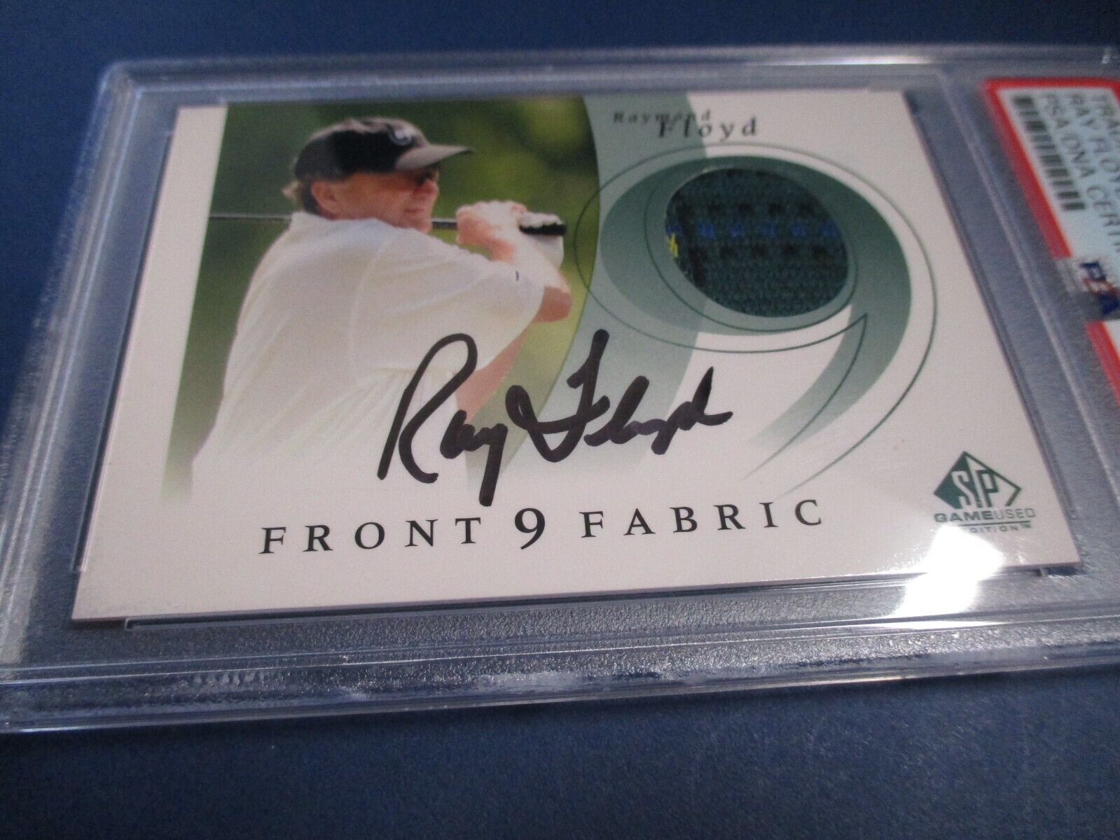 PGA's Ray Floyd Autographed Signed 2002 Upper Deck SP Card#F9S-RF PSA Slab