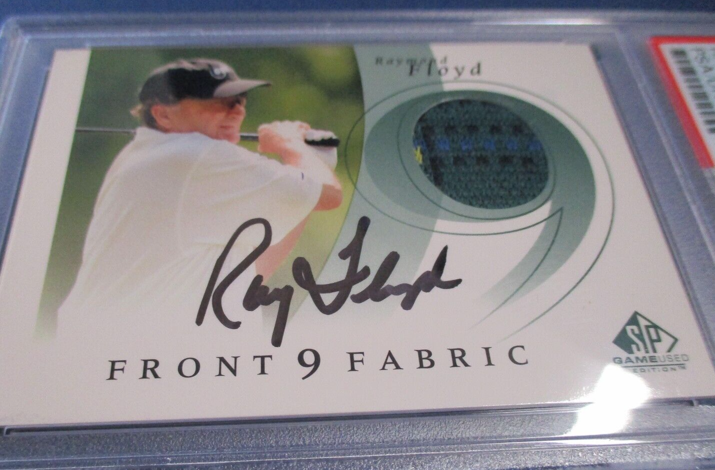 PGA's Ray Floyd Autographed Signed 2002 Upper Deck SP Card#F9S-RF PSA Slab