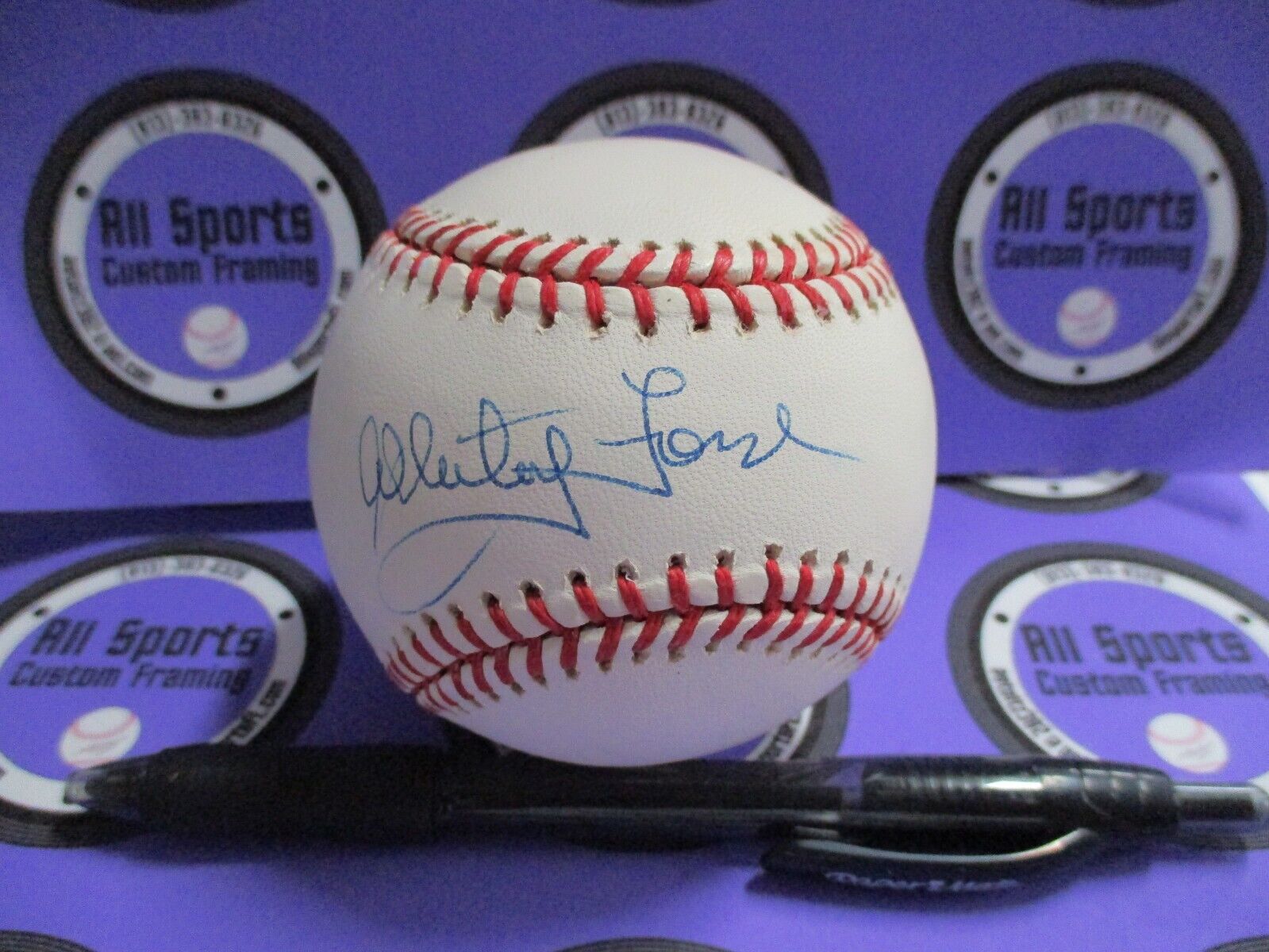 Whitey Ford New York Yankees Autographed Rawlings Baseball JSA COA #GG75845