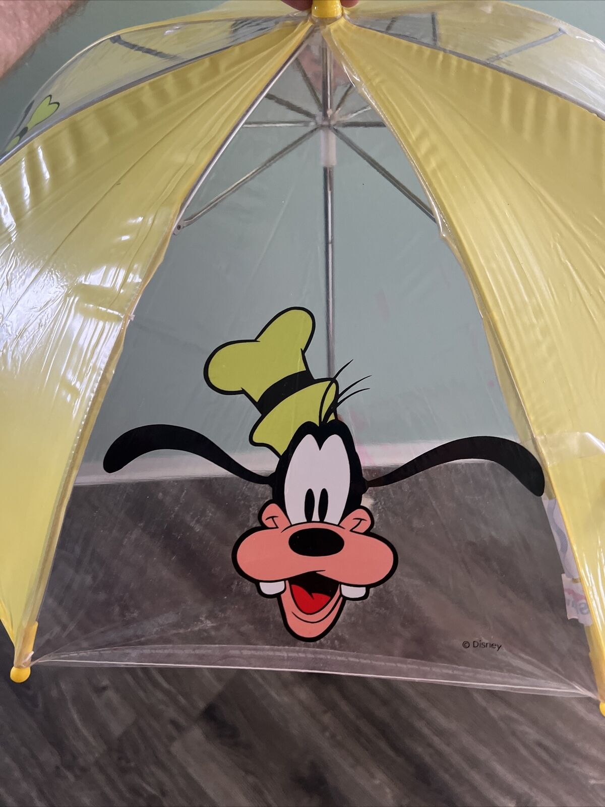 Walt Disney Mickey For Kids Goofy Umbrella 24 Inches 100% Vinyl Goofy Figure