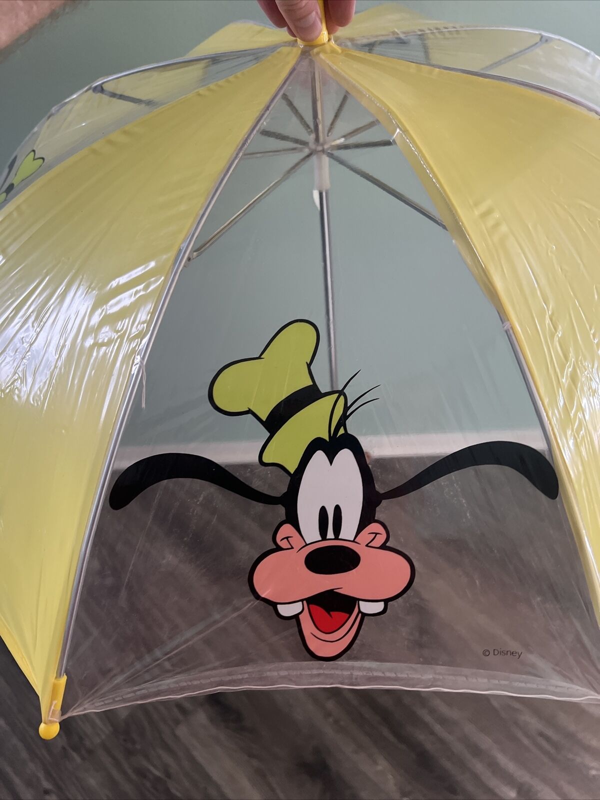 Walt Disney Mickey For Kids Goofy Umbrella 24 Inches 100% Vinyl Goofy Figure