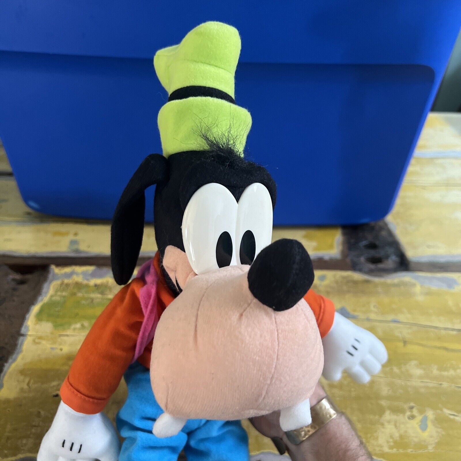 Walt Disney Goofy Character Plush Doll Mattell Size 8x15 Inches Polyester