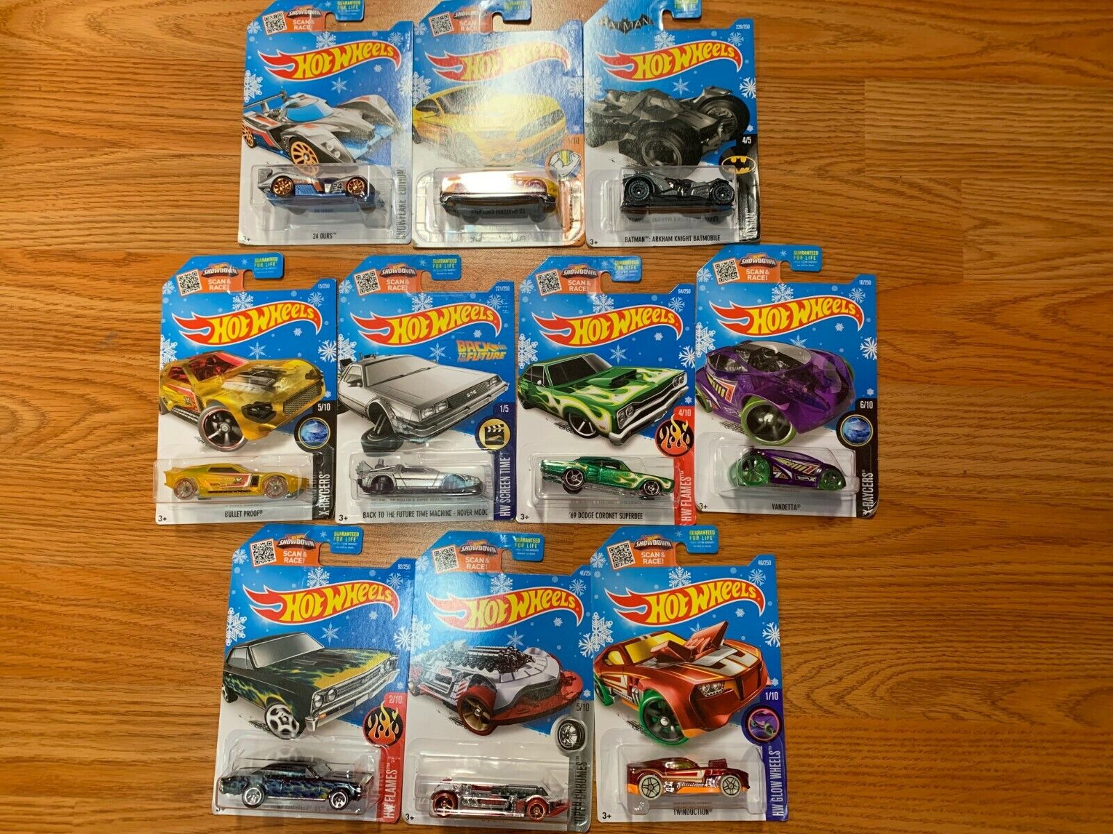 Hotwheels Snowflake Singles 2016 YOU PICK