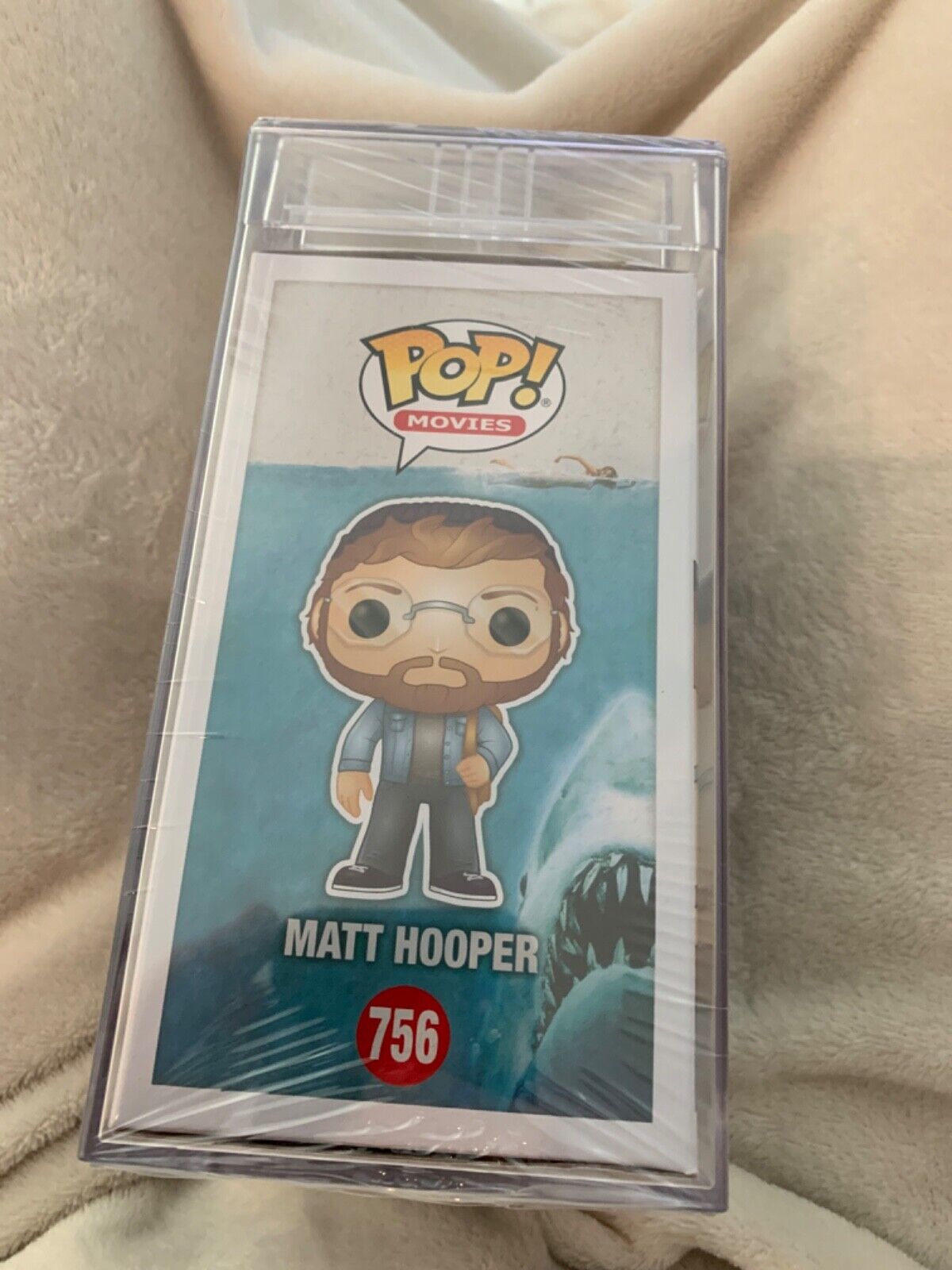 Richard Dreyfuss Signed Funko Pop PSA Slabbed Certified Matt Hooper Jaws #756 B