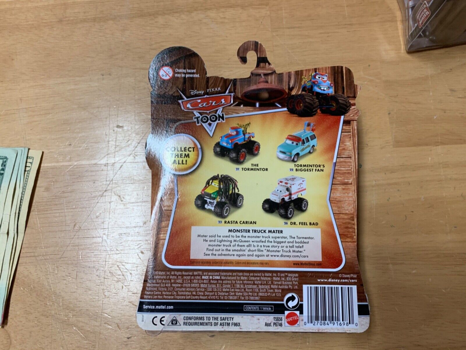 Disney Pixar Carstoon Tormentor’s Biggest Fan Opened RARE