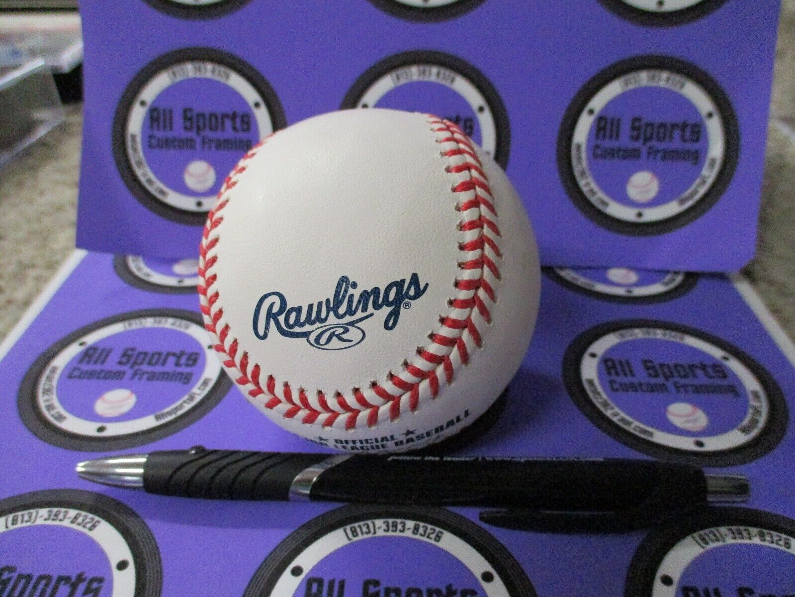 Vladimir Guerrero Angels HOF 2018 Autographed Rawlings Baseball JSA #MM91863