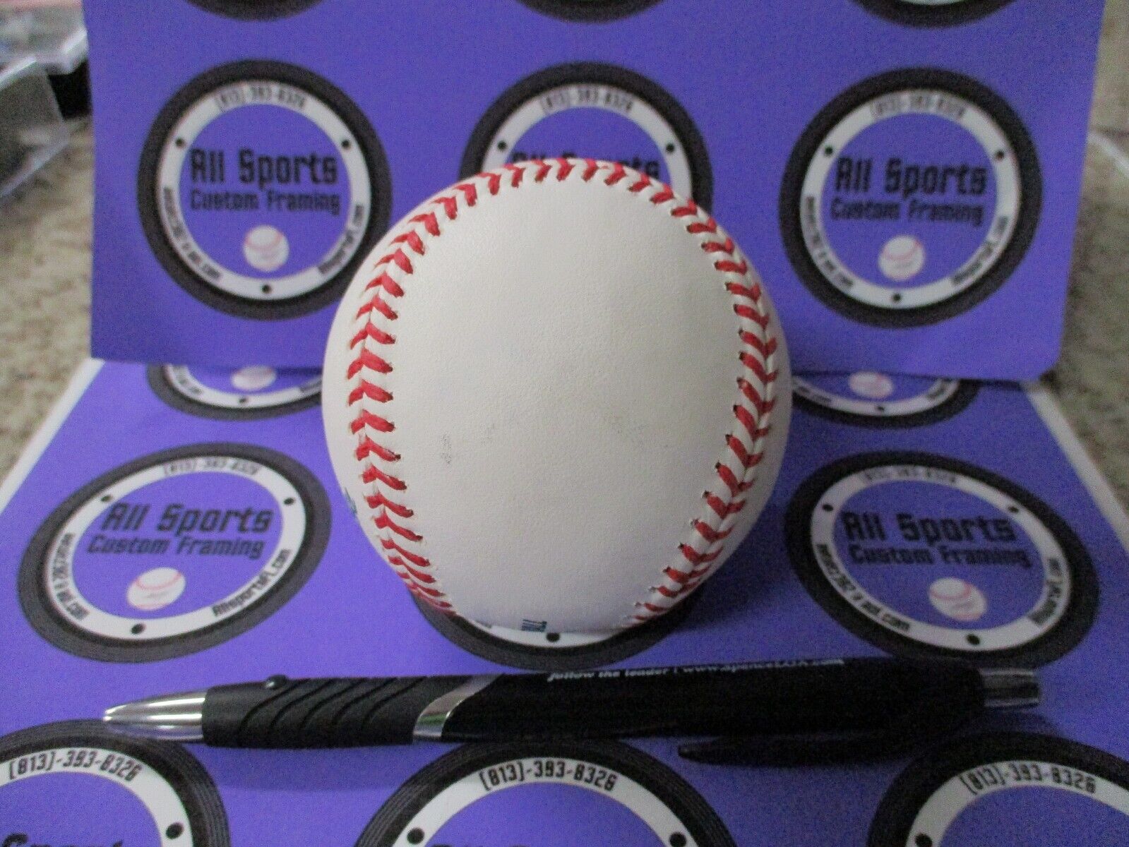 Vladimir Guerrero Angels HOF 2018 Autographed Rawlings Baseball JSA #MM91863