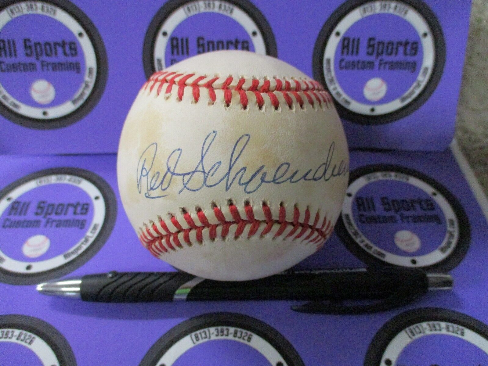 Red Schoendienst St. Louis Cardinals Autographed Rawlings Baseball PSA #AI63882