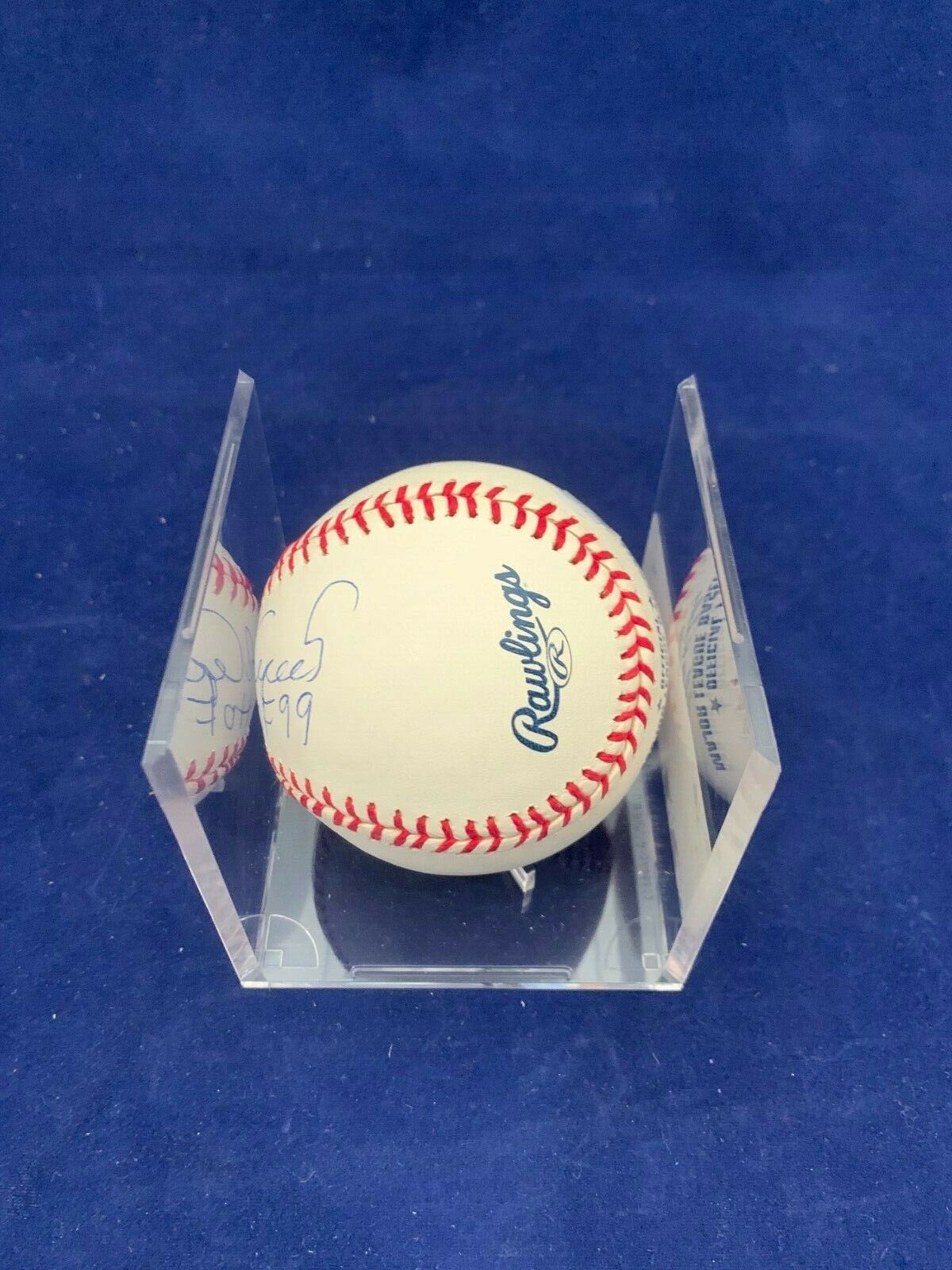 Orlando Cepeda Hall of Fame 1999 Signed Baseball with JSA COA