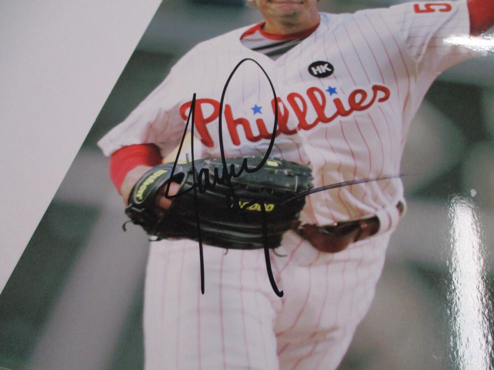 MLB Jamie Moyer Phillies Autographed Signed 8x10 Photo JSA COA #AL87895