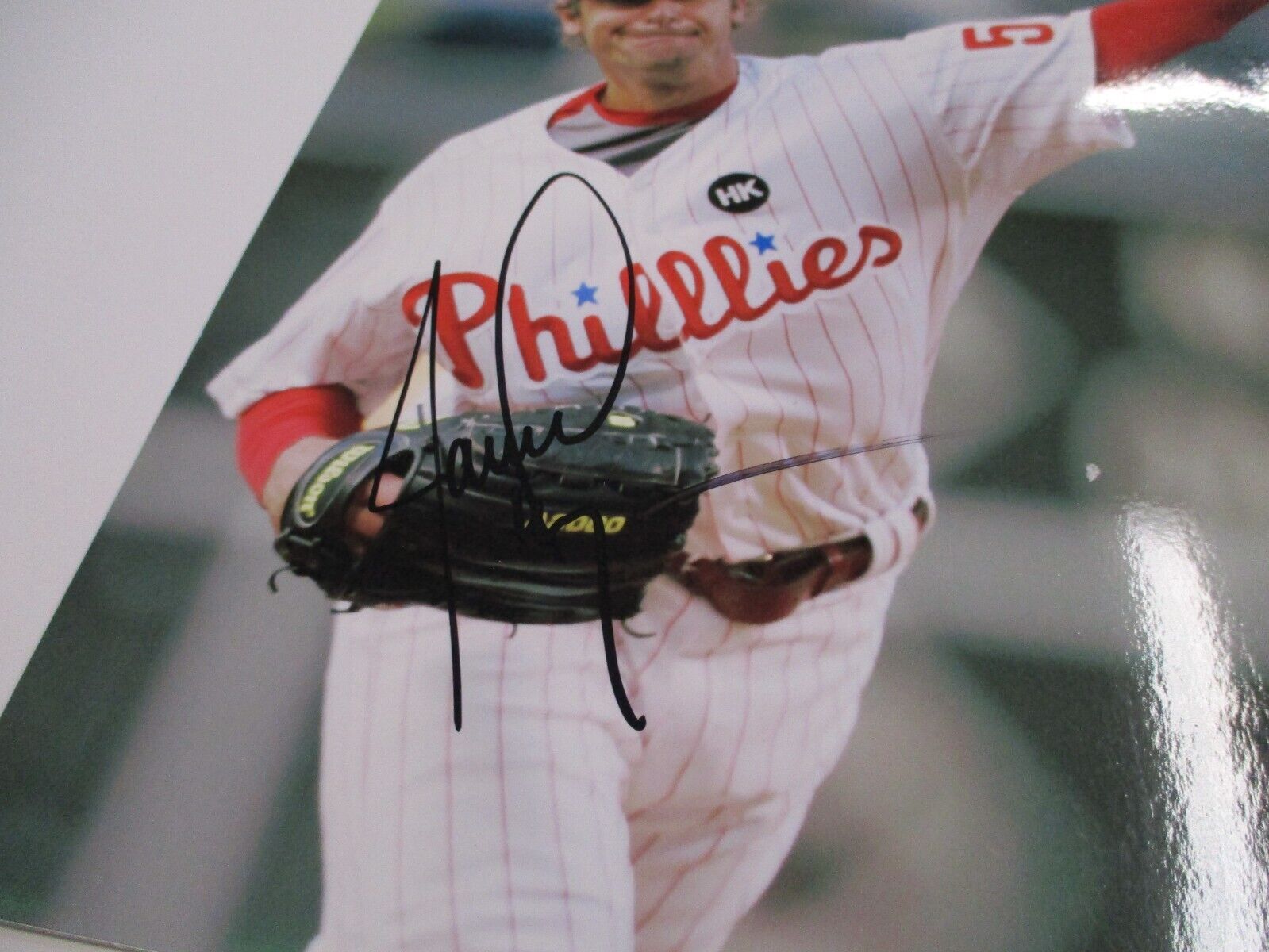 MLB Jamie Moyer Phillies Autographed Signed 8x10 Photo JSA COA #AL87895