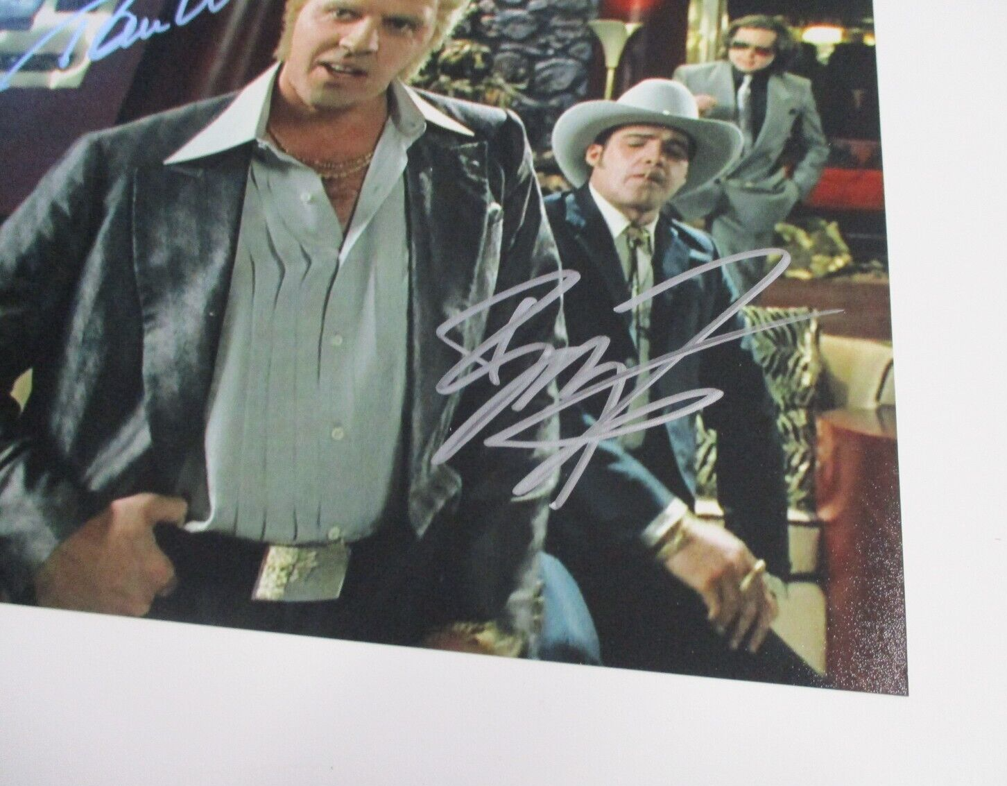 Tom Wilson BIFF Billy Zane Match BTTF 2 Autographed Signed 8x10 Photo JSA