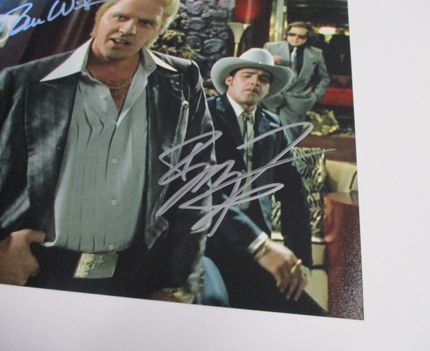 Tom Wilson BIFF Billy Zane Match BTTF 2 Autographed Signed 8x10 Photo JSA