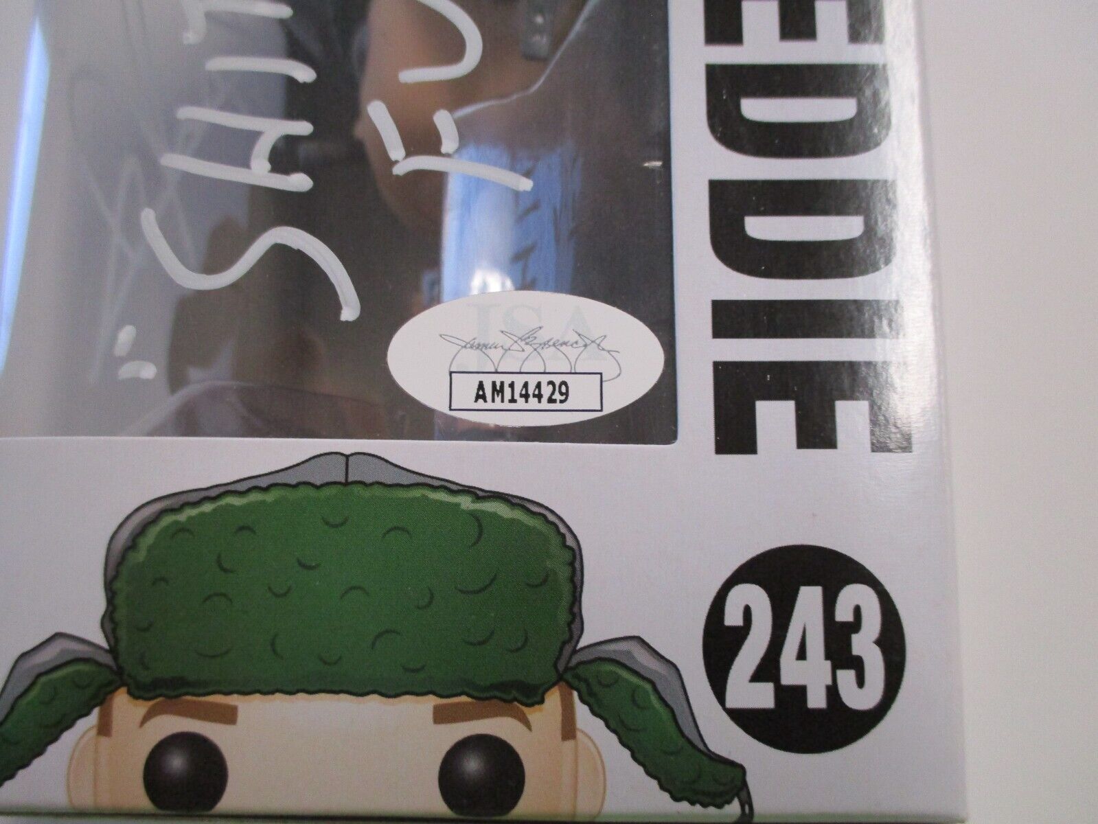 Randy Quaid "Cousin Eddie" Autographed Signed Christmas Funko Pop #243 JSA COA