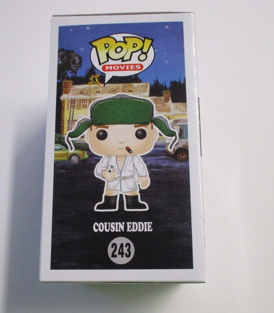 Randy Quaid "Cousin Eddie" Autographed Signed Christmas Funko Pop #243 JSA COA