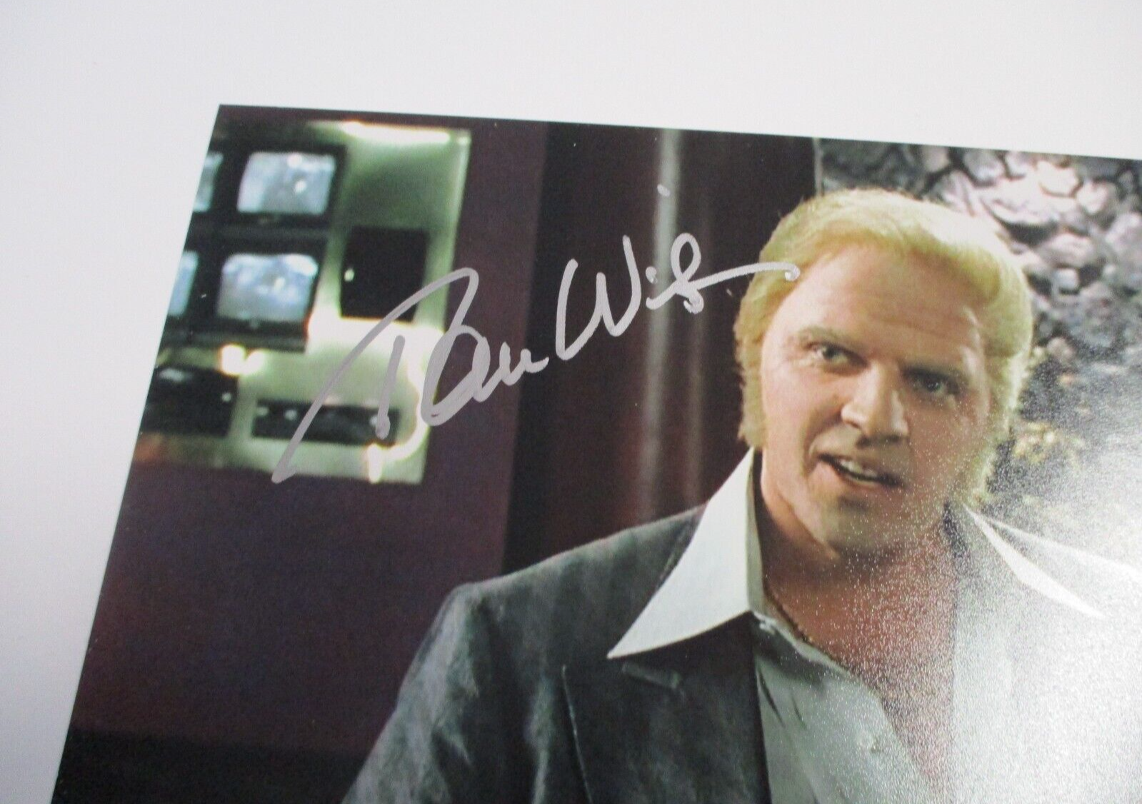 Tom Wilson BIFF Billy Zane Match BTTF 2 Autographed Signed 8x10 Photo JSA