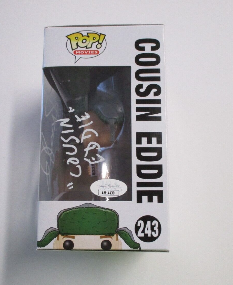 Randy Quaid "Cousin Eddie" Autographed Signed Christmas Funko Pop #243 JSA COA 2