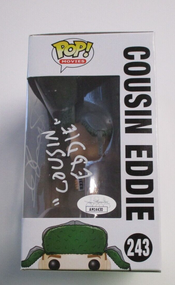 Randy Quaid "Cousin Eddie" Autographed Signed Christmas Funko Pop #243 JSA COA 2