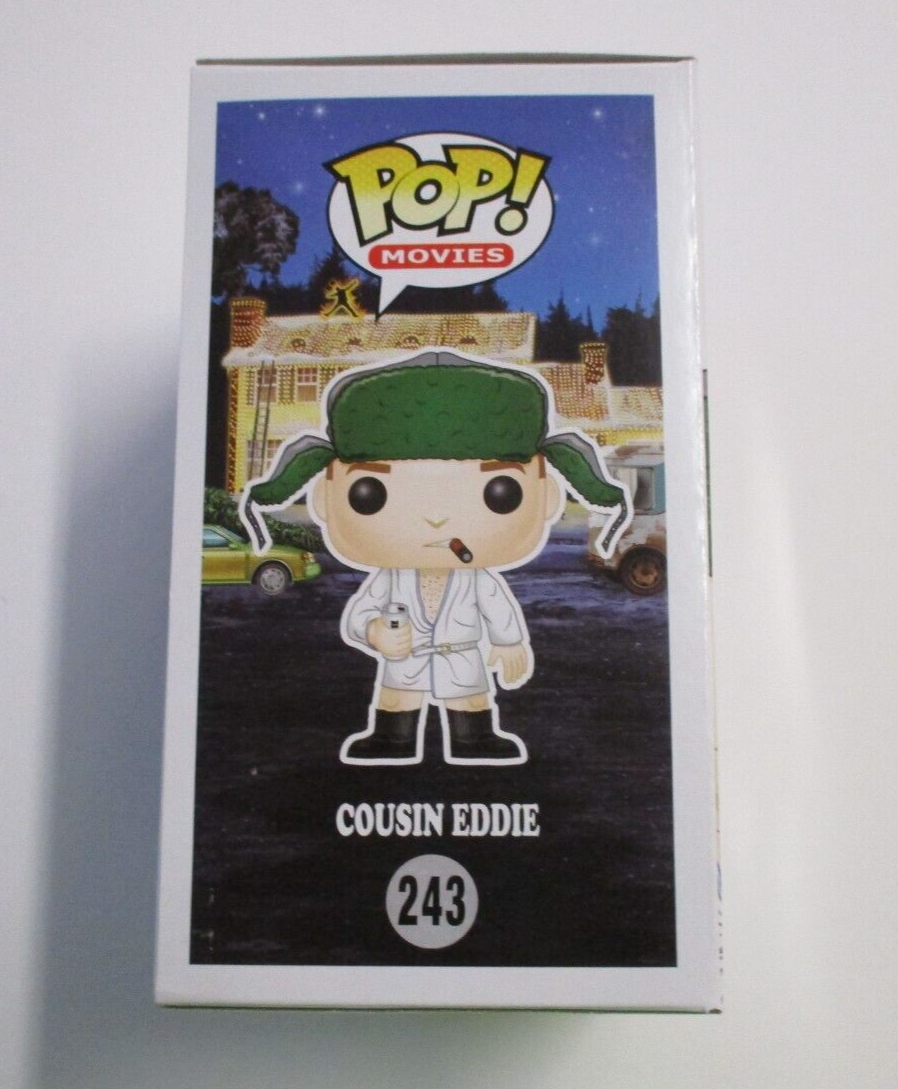 Randy Quaid "Cousin Eddie" Autographed Signed Christmas Funko Pop #243 JSA COA 2