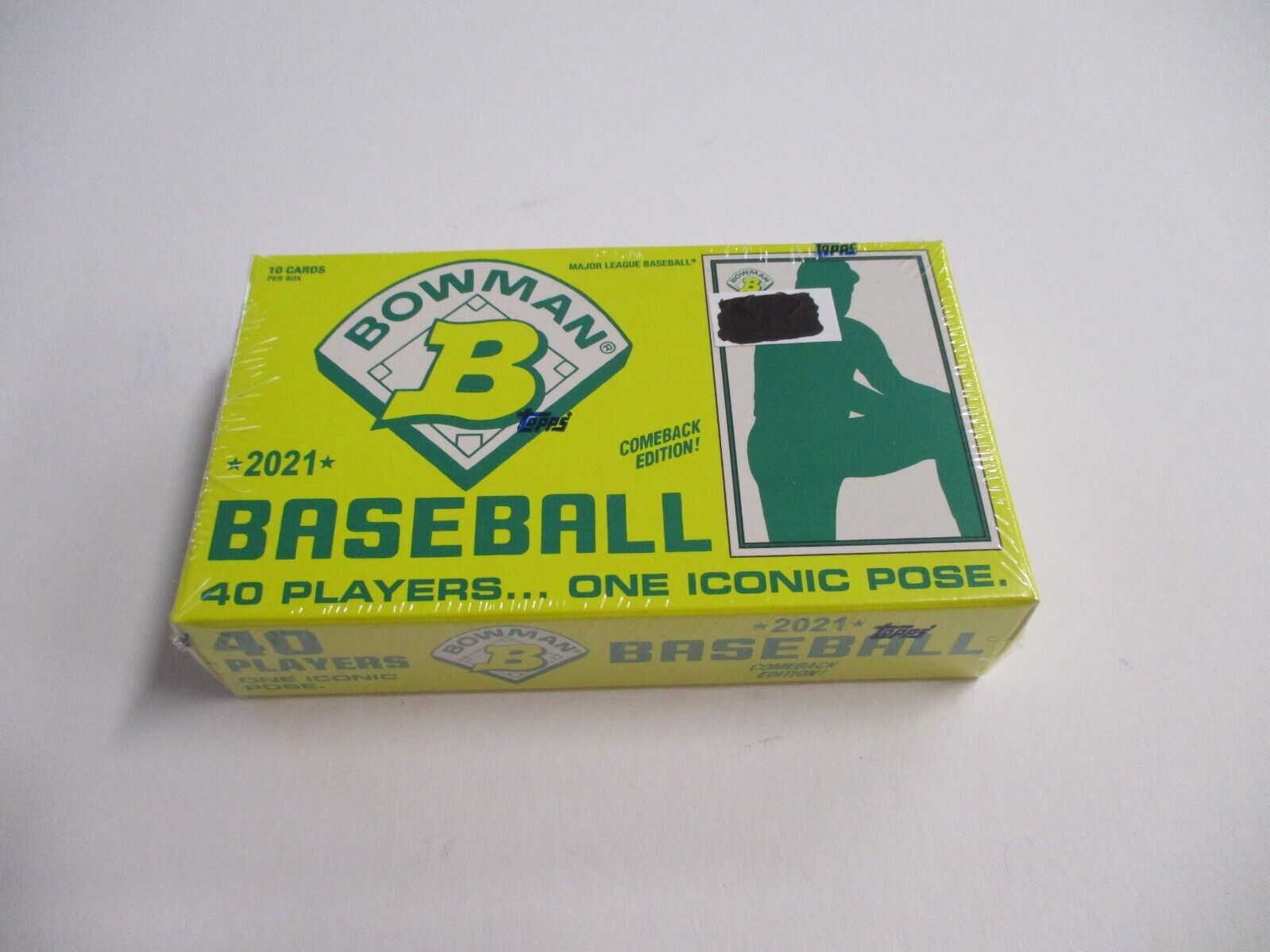 MLB Topps Bowman 2021 40 Players 1 Iconic Pose Wave 2 Box Sealed Trading Cards