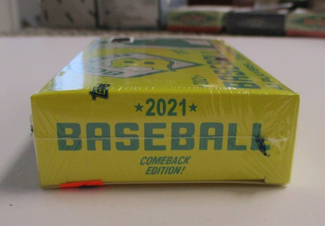 Topps X Bowman 2021 40 Players 1 Iconic Pose Wave 4 Box Sealed Trading Cards