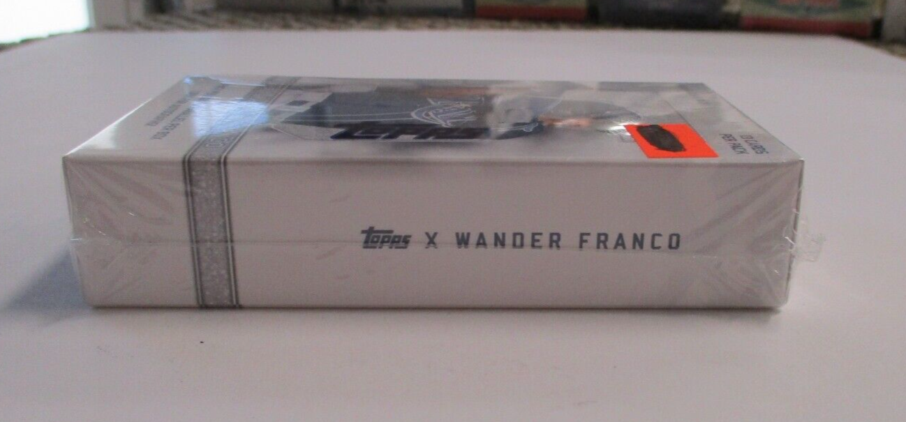 MLB Topps X  Wander Franco Sealed Trading Cards Box 1 Pack Per Box 1 Parallel