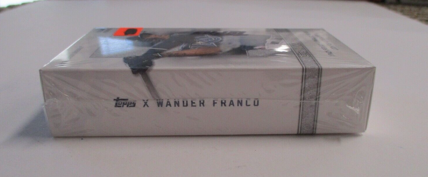 MLB Topps X  Wander Franco Sealed Trading Cards Box 1 Pack Per Box 1 Parallel