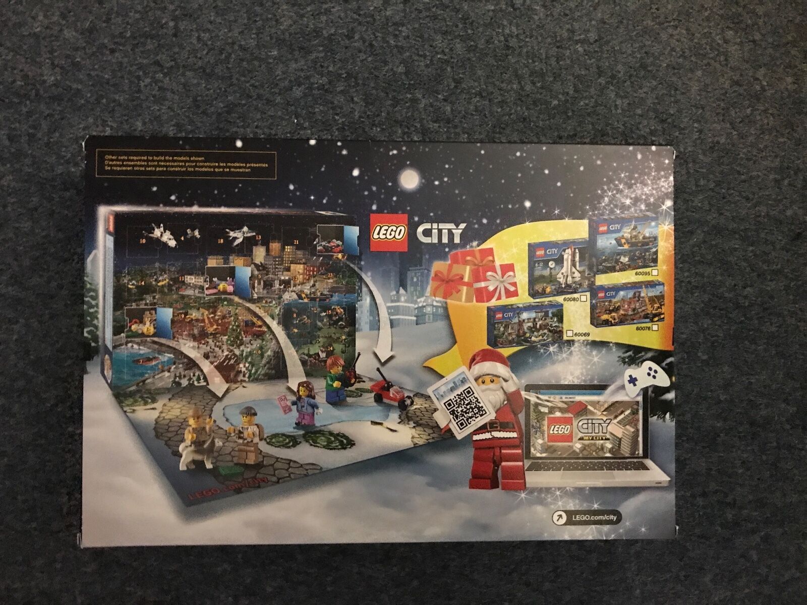 Lego city shops advent calendar 2013