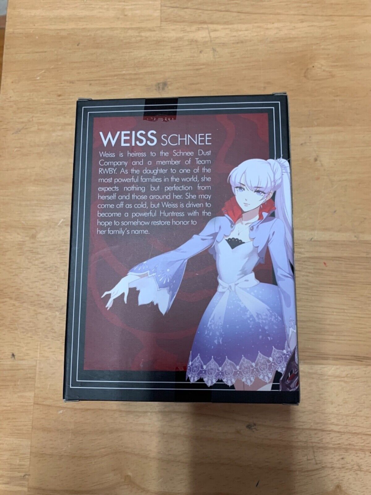 Vinyl Figure Kara Eberle “Weiss Schnee” RWBY BAM Exclusiv Autograph Beckett COA