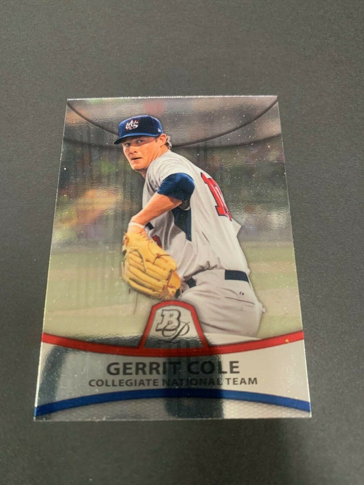 Gerrit Cole Team USA 2010 Bowman Platinum Rookie Card #PP32 In NM MT #PP32