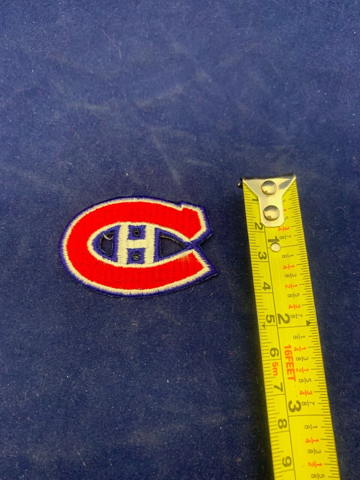 Montreal Canadiens NHL Hockey Patch Size 1.75 x 2.25 inches