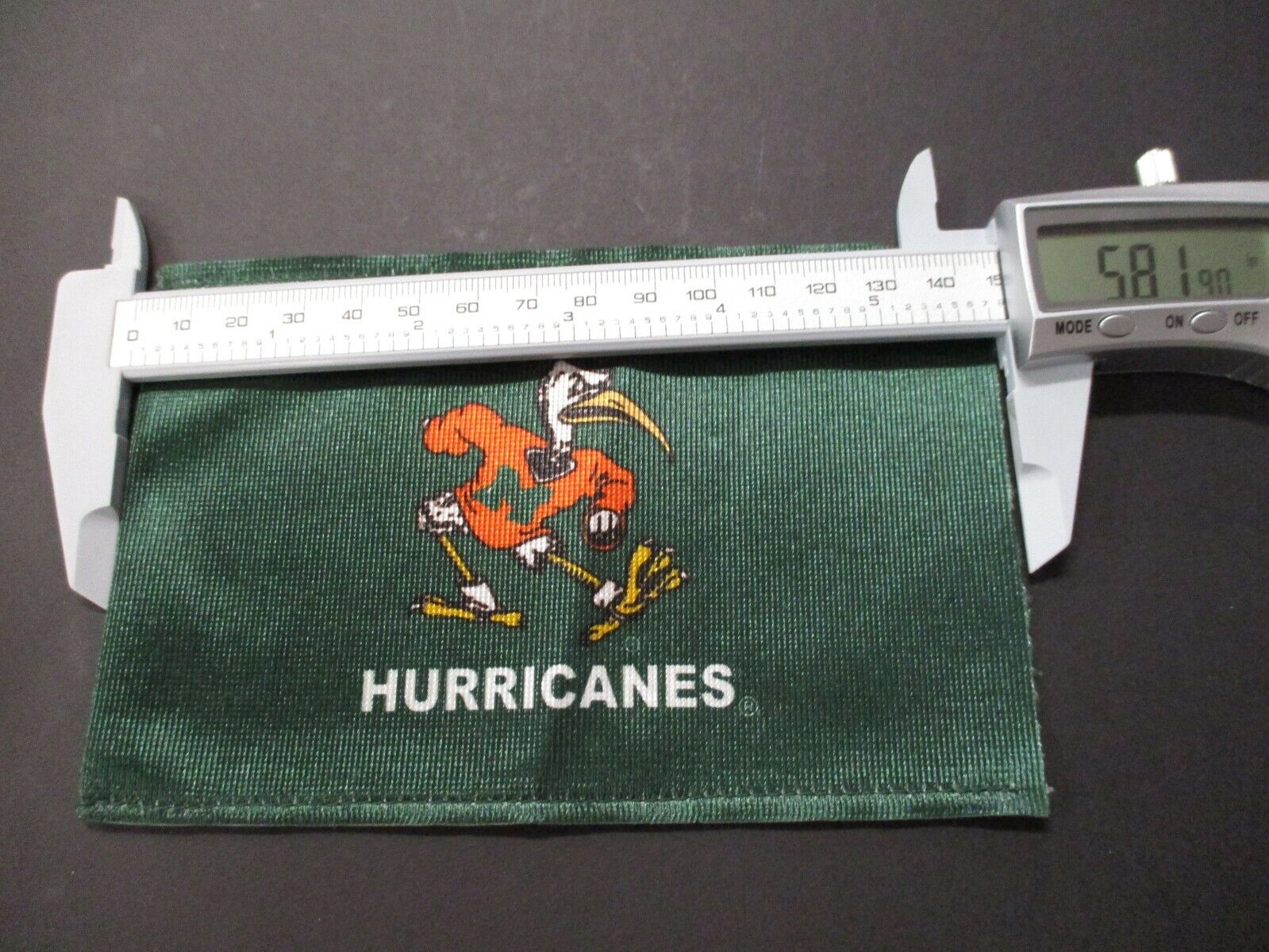 Miami Hurricanes Mini Flag Size 3.75 x 5.75 inches NO Pole or String for Flag