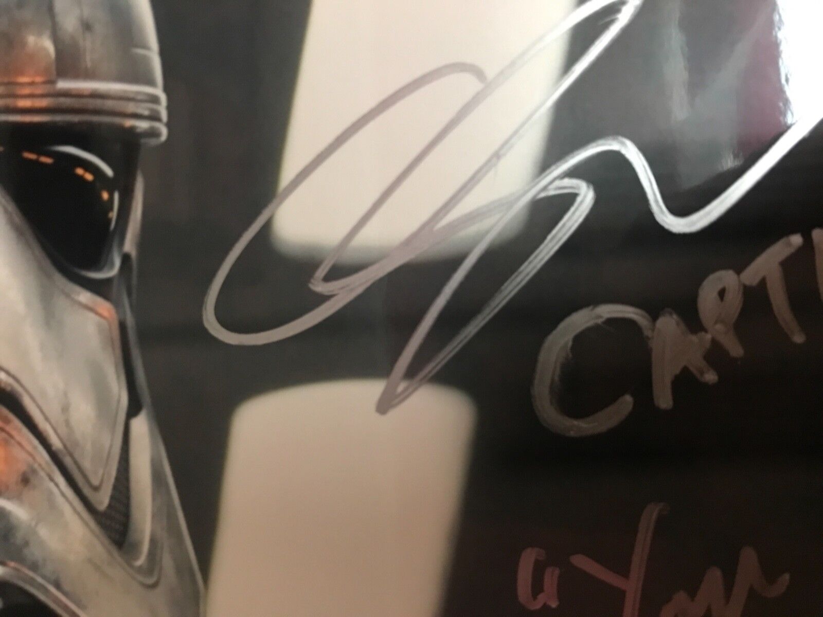 Gwendoline Christie “Captain Phasma” Autographed 16x20 Metallic Photo BAS