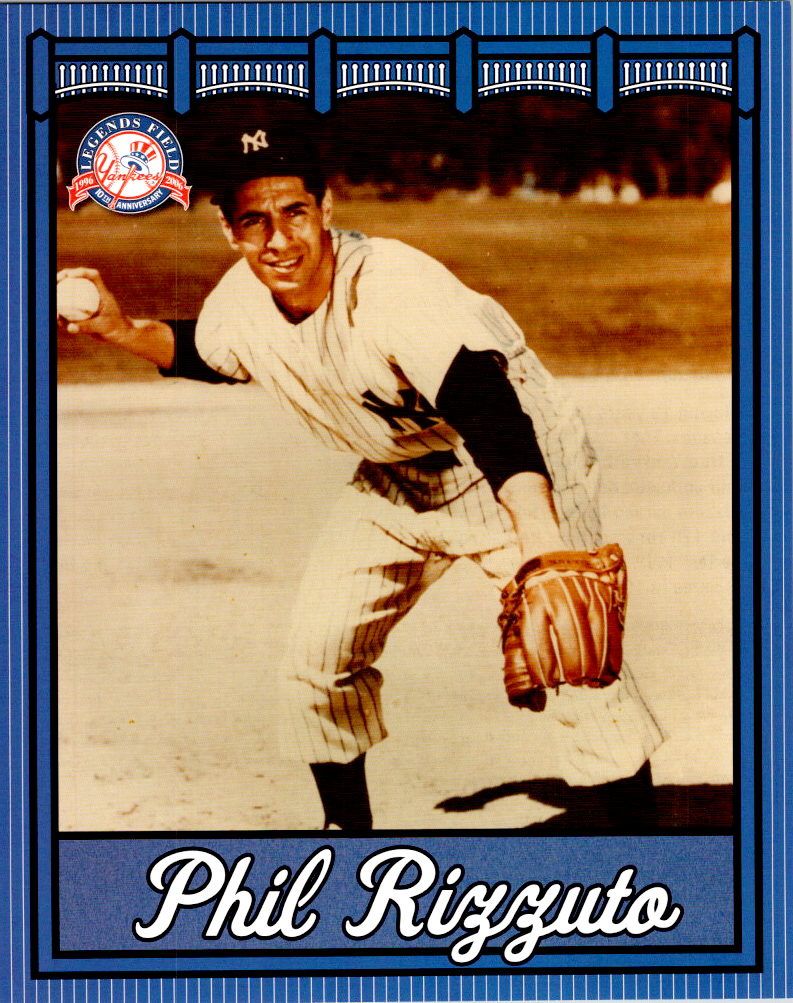 Phil Rizzuto 2006 Monument Park 8x10 Cardstock Photo. #8