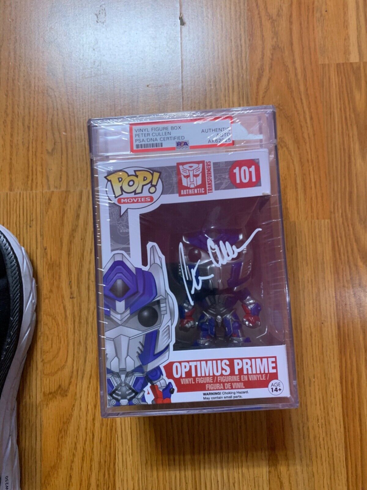 Peter Cullen Signed Funko Pop PSA Slabbed Certified Optimus Prime Transformers