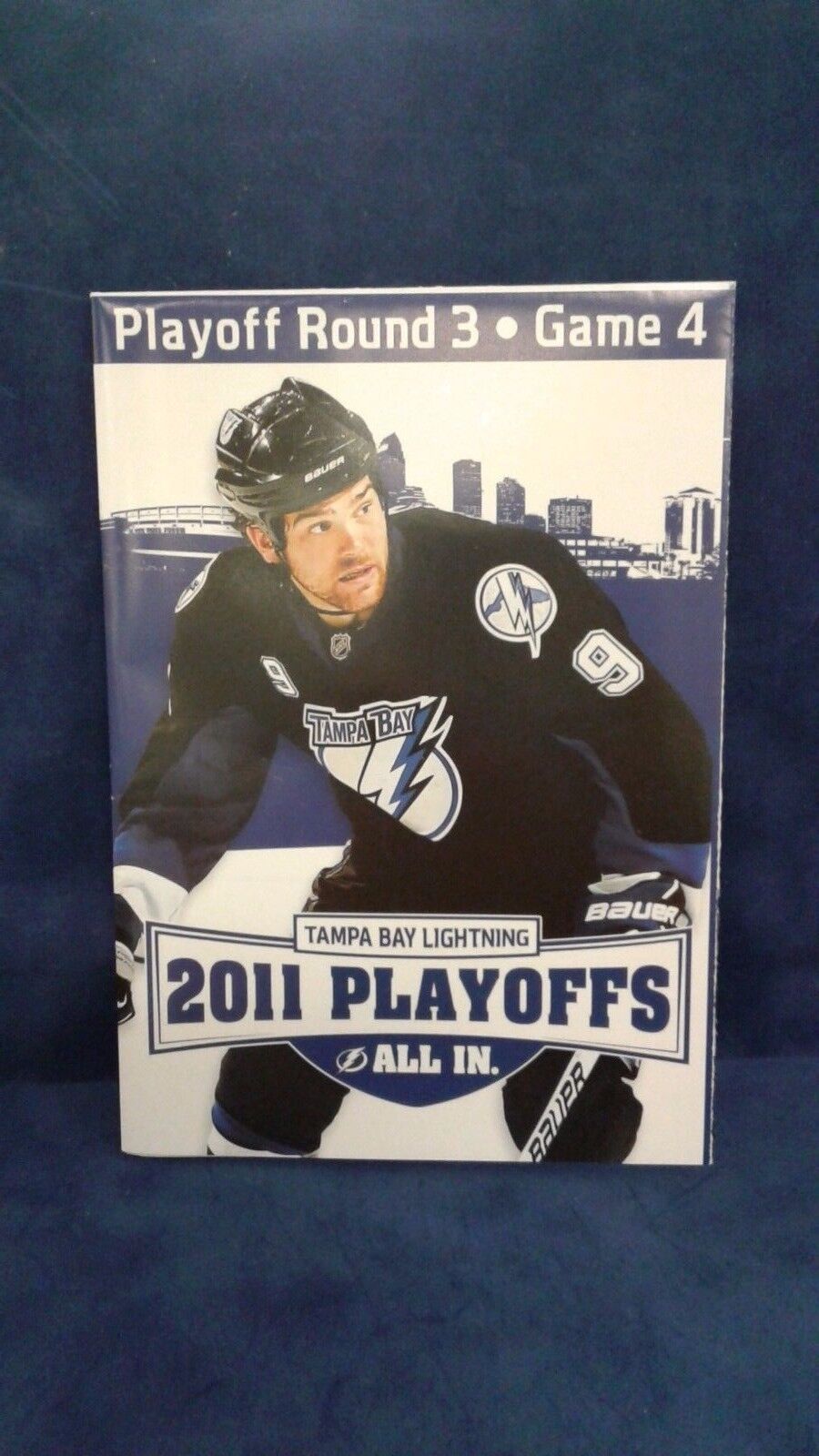 Tampa Bay Lightning 2011 Playoffs Program Round 3 Game 4 Boston Bruins