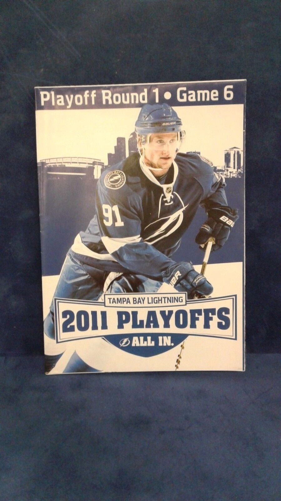 Tampa Bay Lightning 2011 Playoffs Program Round 1 Game 6 Pittsburgh Penguins