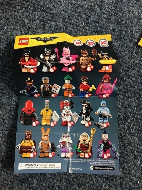 The LEGO Batman Movie Minifigure Series Mime Figure