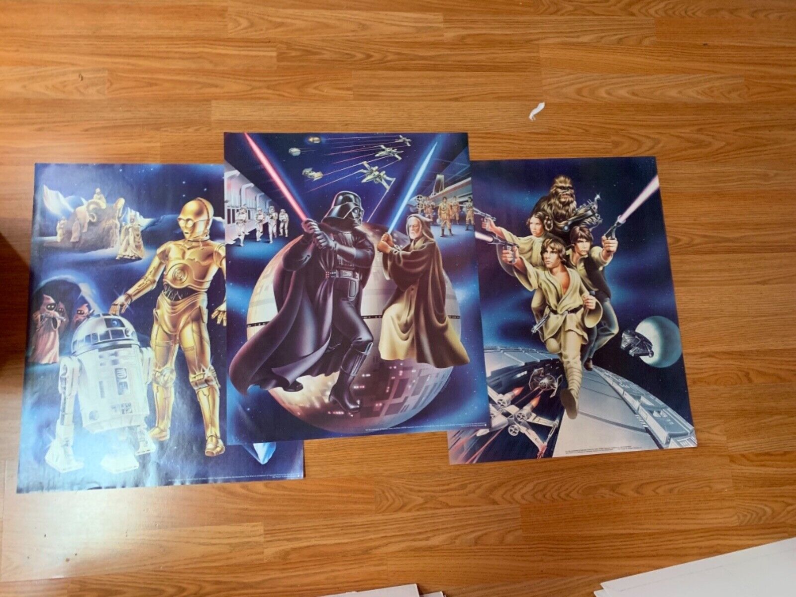 Star Wars Original Proctor & Gamble Poster 1978 Set of 3 Original Posters