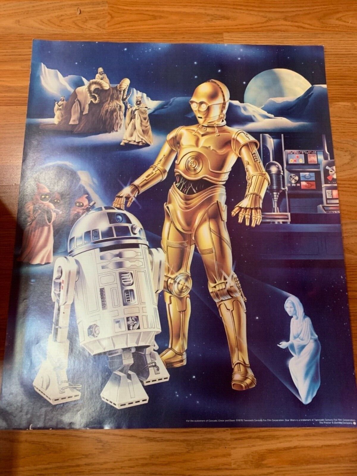 Star Wars Original Proctor & Gamble Poster 1978 Set of 3 Original Posters