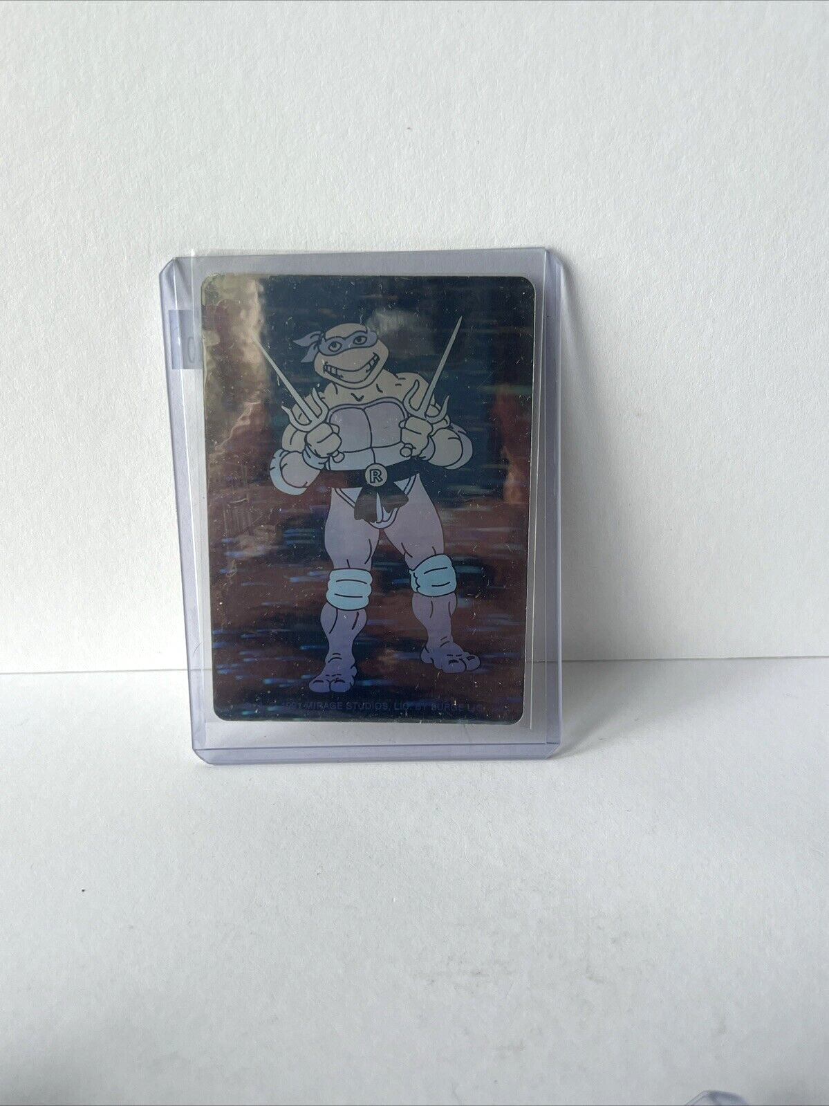 1991 Mirage Studios Teenage Mutant Ninja Turtles Raphael Hologram Sticker