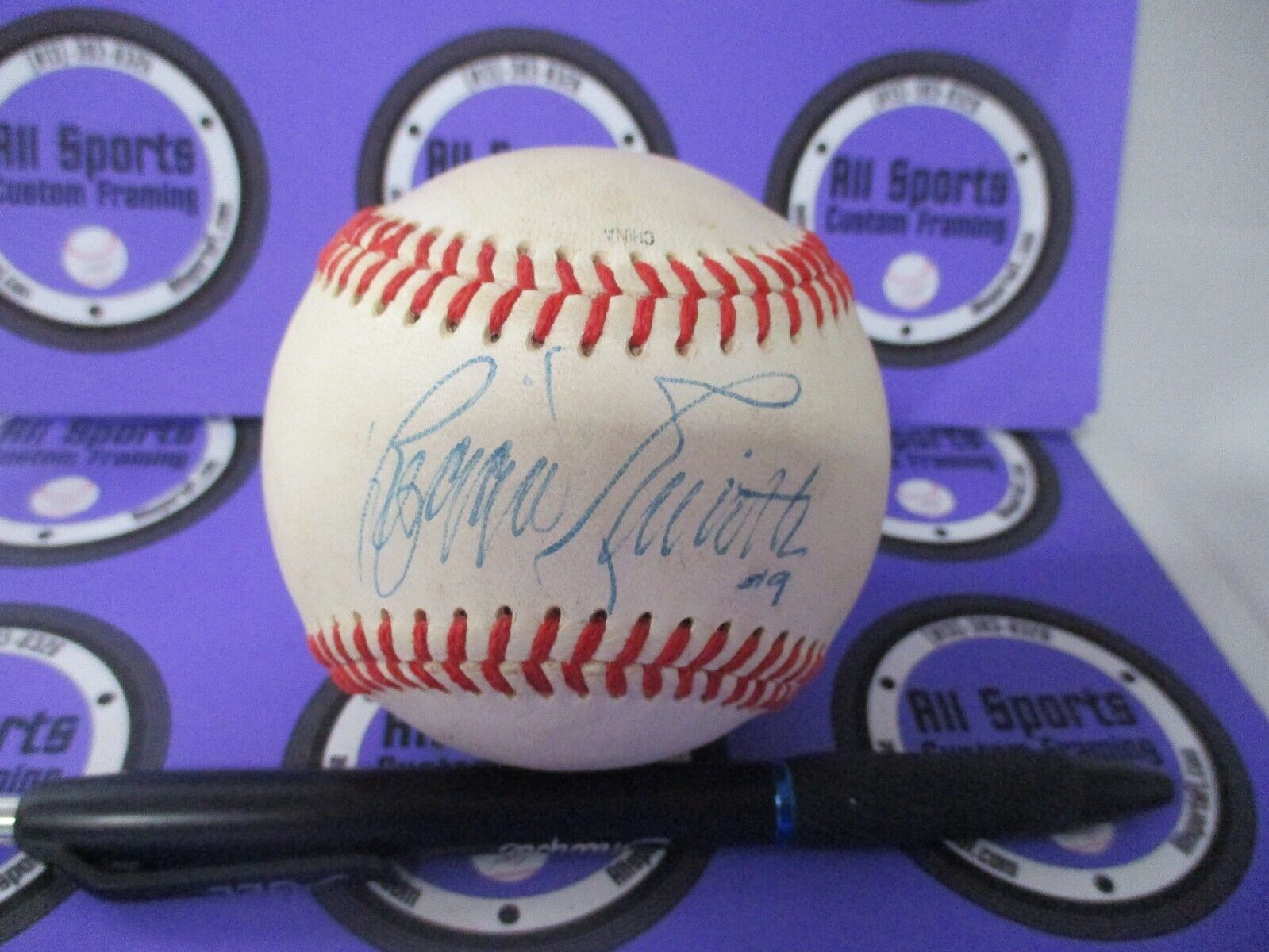 Reggie Smith LA Dodgers MLB Autographed Signed Baseball PSA COA #AJ27872