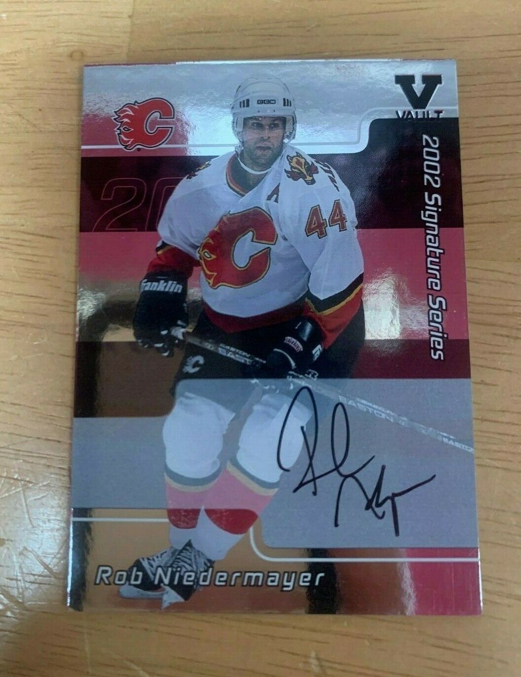 Rob Neidermayer 2002 Signature Series AutoCard 2015/16 ING Vault 2002 Signed