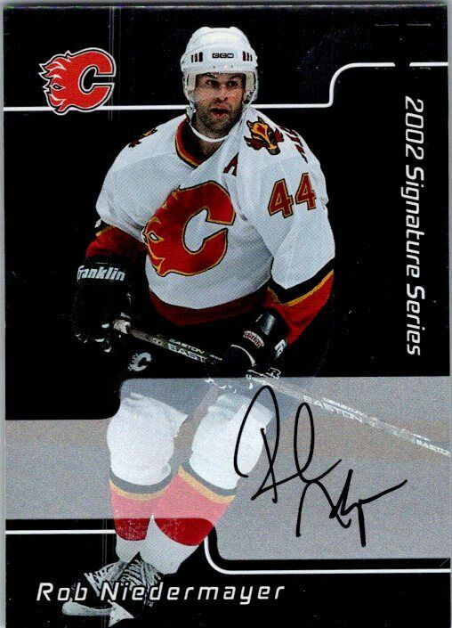 Rob Neidermayer 2002 Signature Series AutoCard 2015/16 ING Vault 2002 Signed