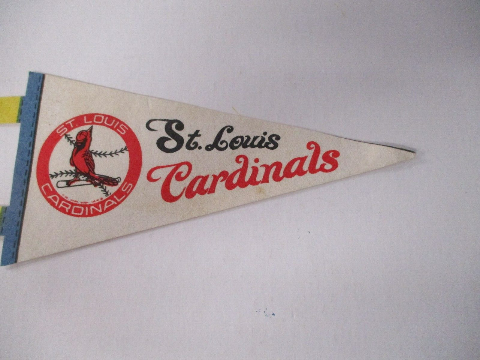 Vintage St. Louis Cardinals 8 Inch Mini Pennant Flag MLB Baseball Ex Condition